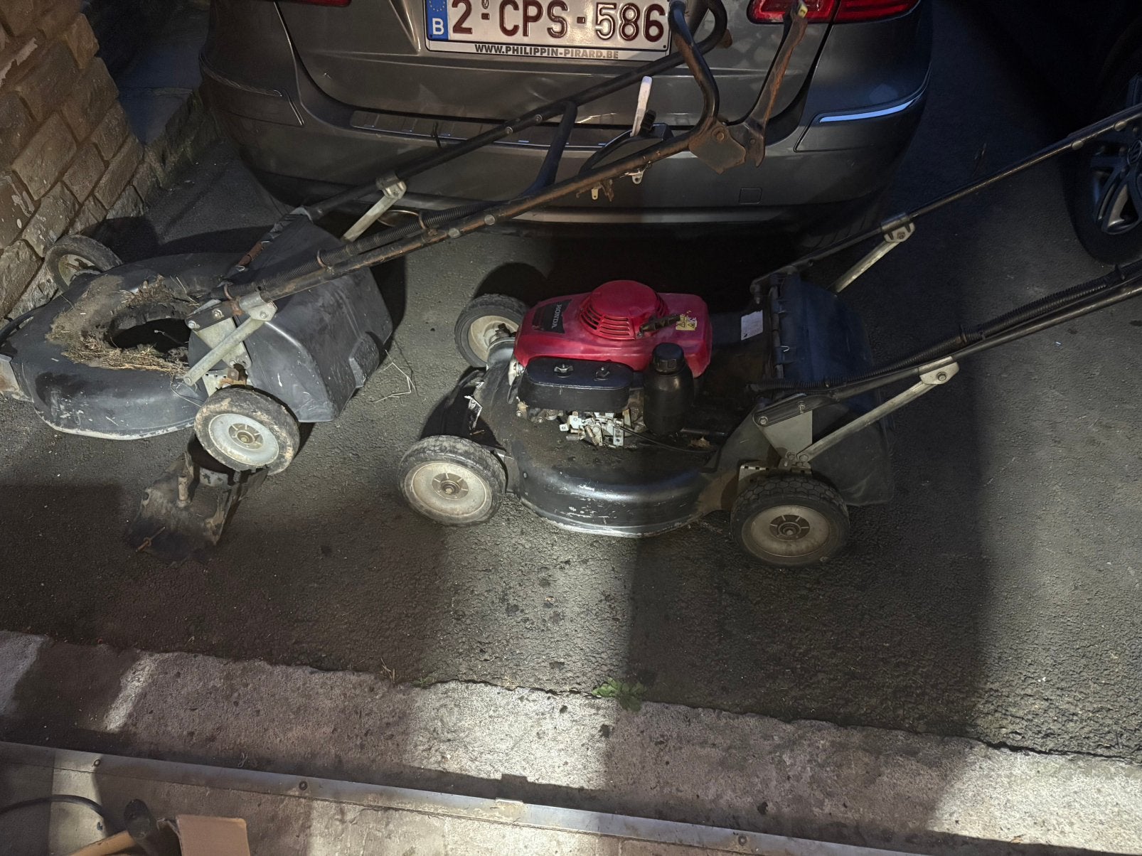 2 tondeuse honda pour pieces ou a reparer, Enlèvement, Comme neuf