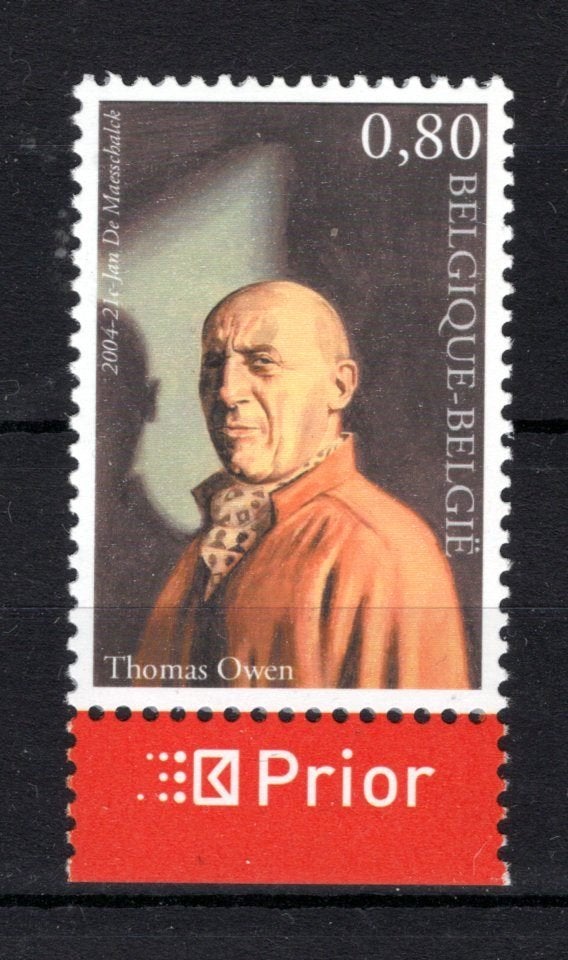 328 MNH 2004 - Thomas Owen (1910-2002), Timbres & Monnaies, Enlèvement ou Envoi, Non oblitéré, Neuf