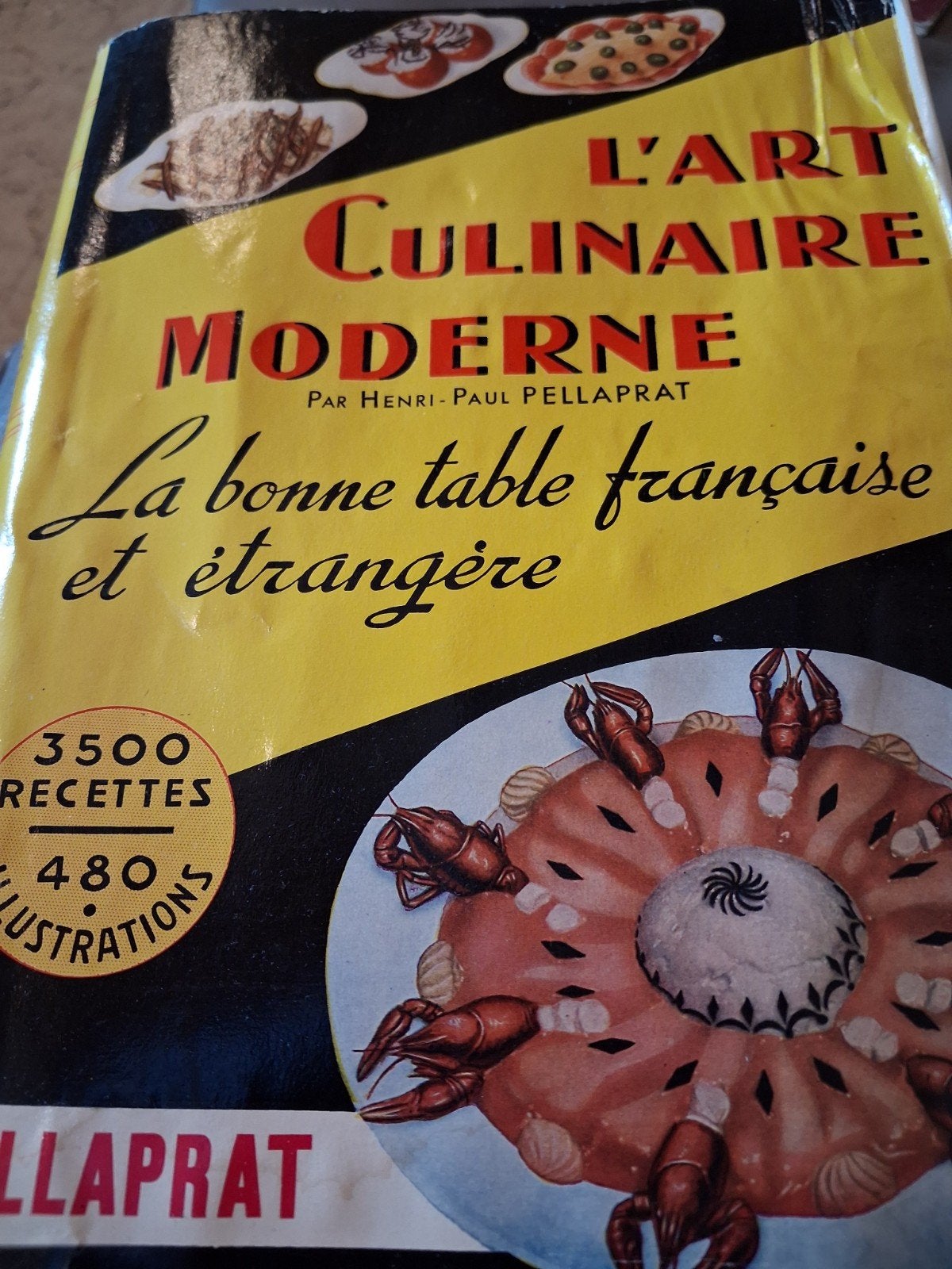 L’art culinaire moderne 3500 recettes 480 illustrations, Enlèvement ou Envoi