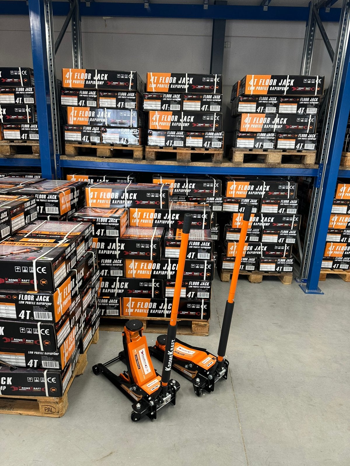 NIEUW Autokrik 4 Ton dubbel pomp, Autos : Divers, Enlèvement, Neuf, Hydraulique, Cric de garage