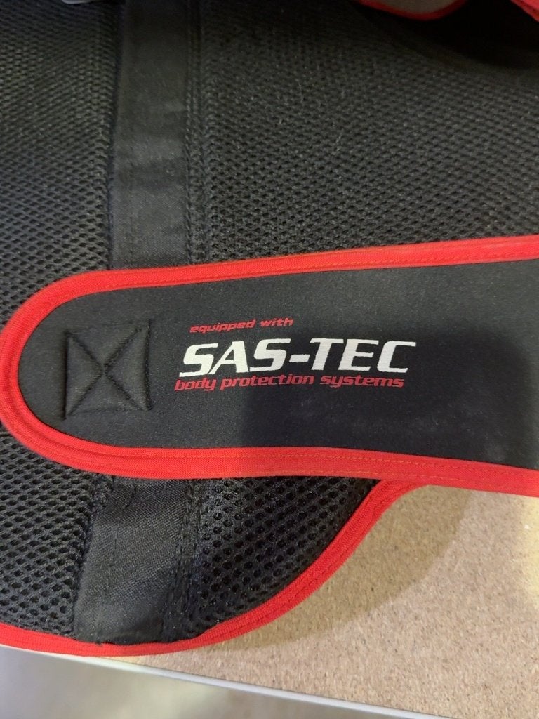 d'une protection dorsale SAS-TEC Level 2 – Advanced Vision, Enlèvement, Hommes, Autres types