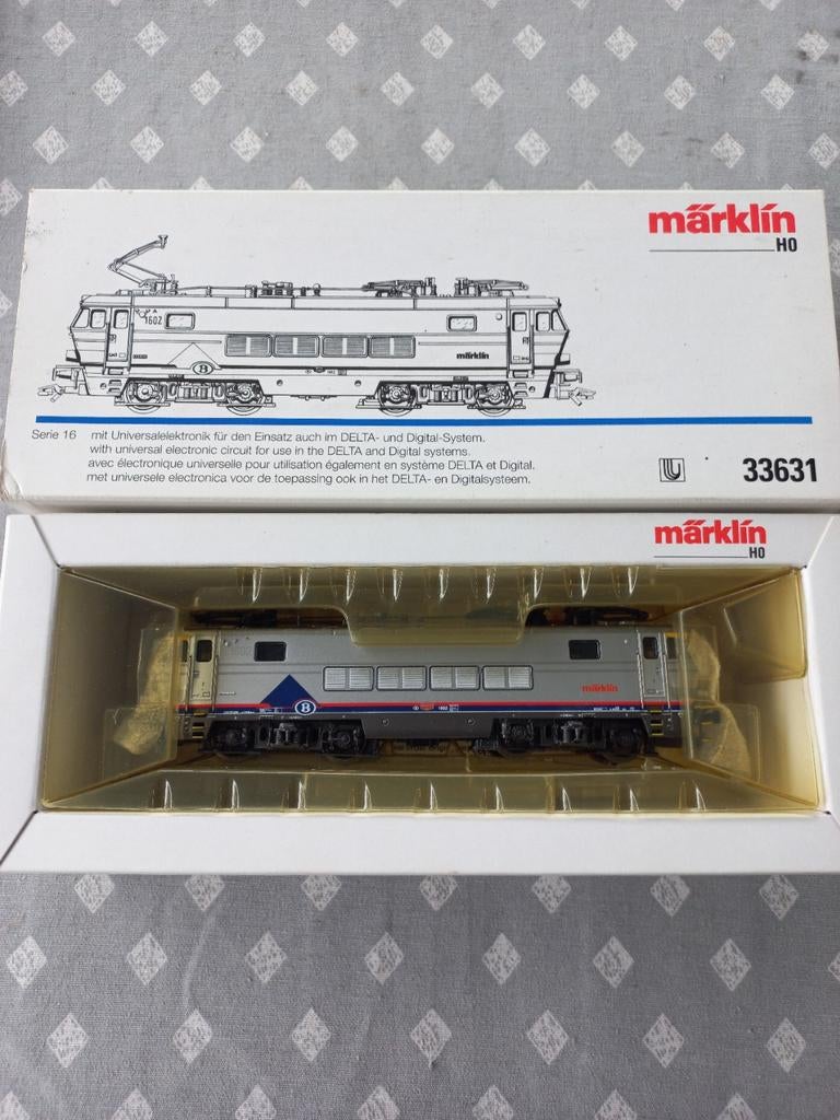 Marklin 33631 Hle 1602 Nmbs, Hobby en Vrije tijd, Ophalen of Verzenden, Analoog
