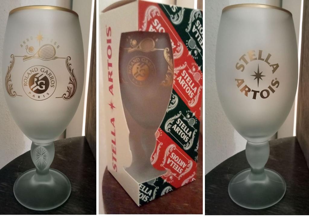 Nieuw Stella Artois Roland Garros Bierglas., Collections, Marques de bière, Neuf, Stella Artois, Enlèvement ou Envoi