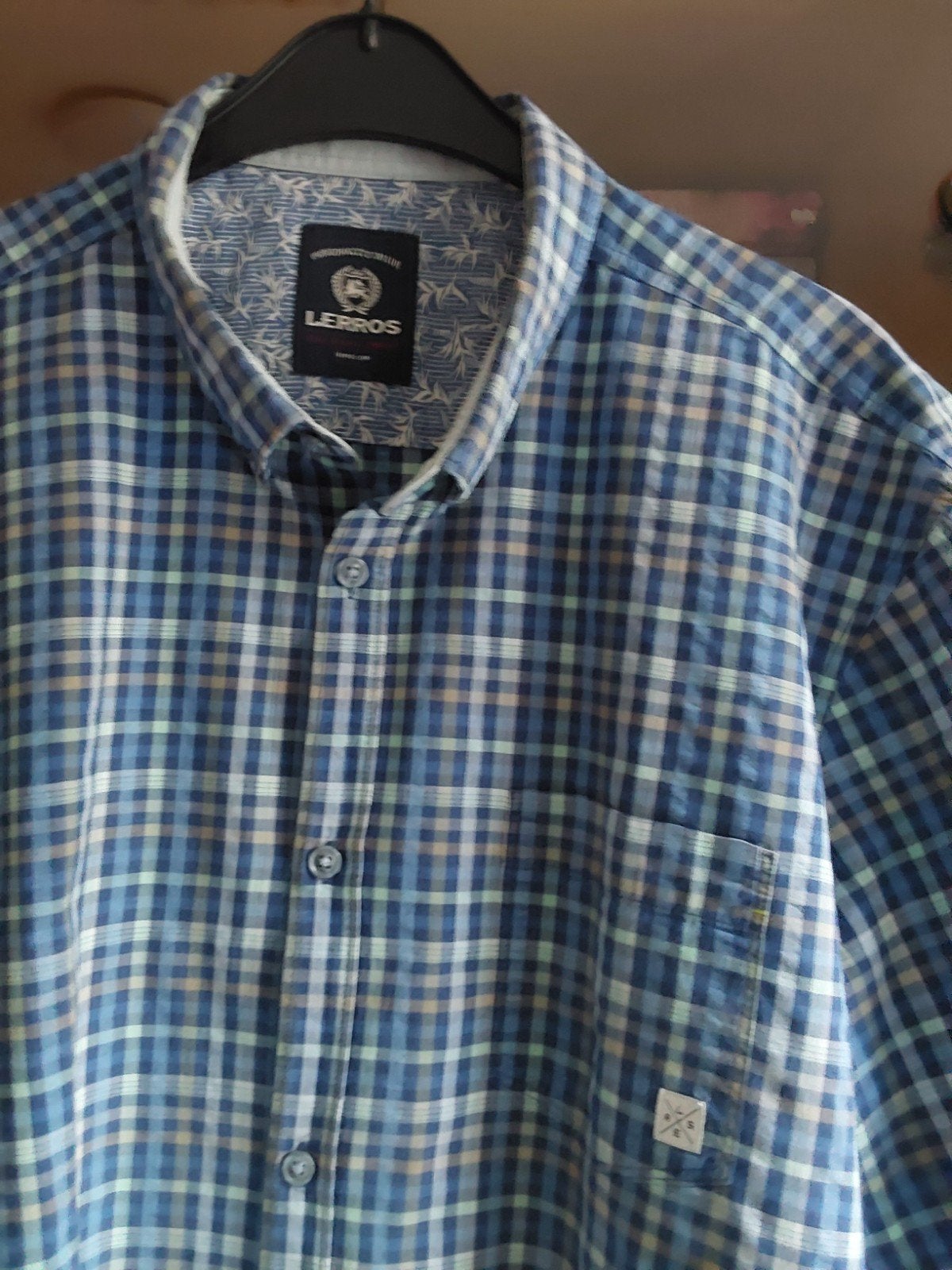 heren Overhemd, Vêtements | Hommes, Tour de cou 41/42 (L), Lerros, Comme neuf, Brun