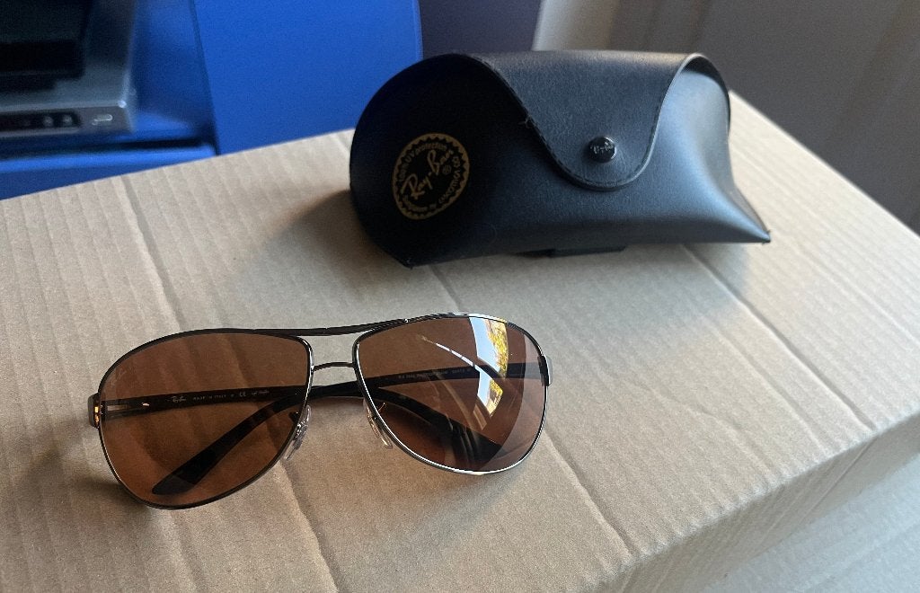 Ray-ban Warrior lunettes de soleil, Enlèvement ou Envoi, Comme neuf, Lunettes, Ray-Ban