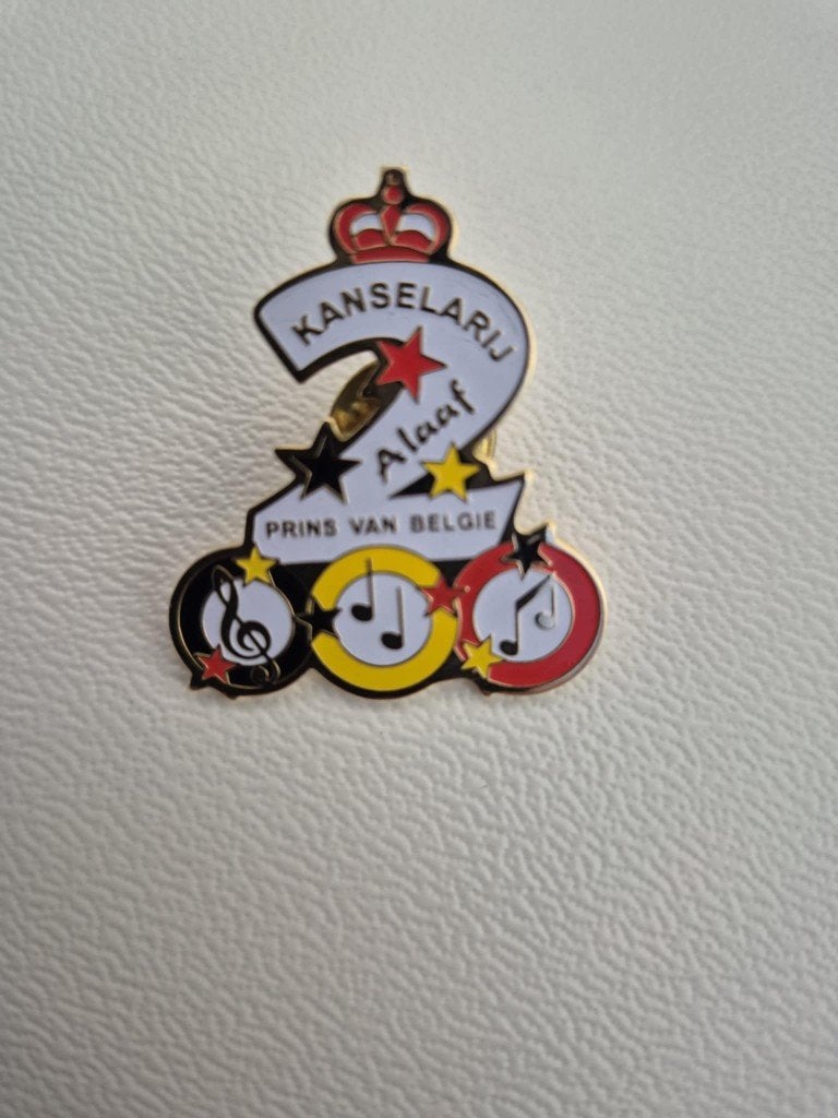 Carnaval pin Kanselarij Prins van België 2000, Verzamelen, Ophalen of Verzenden, Nieuw