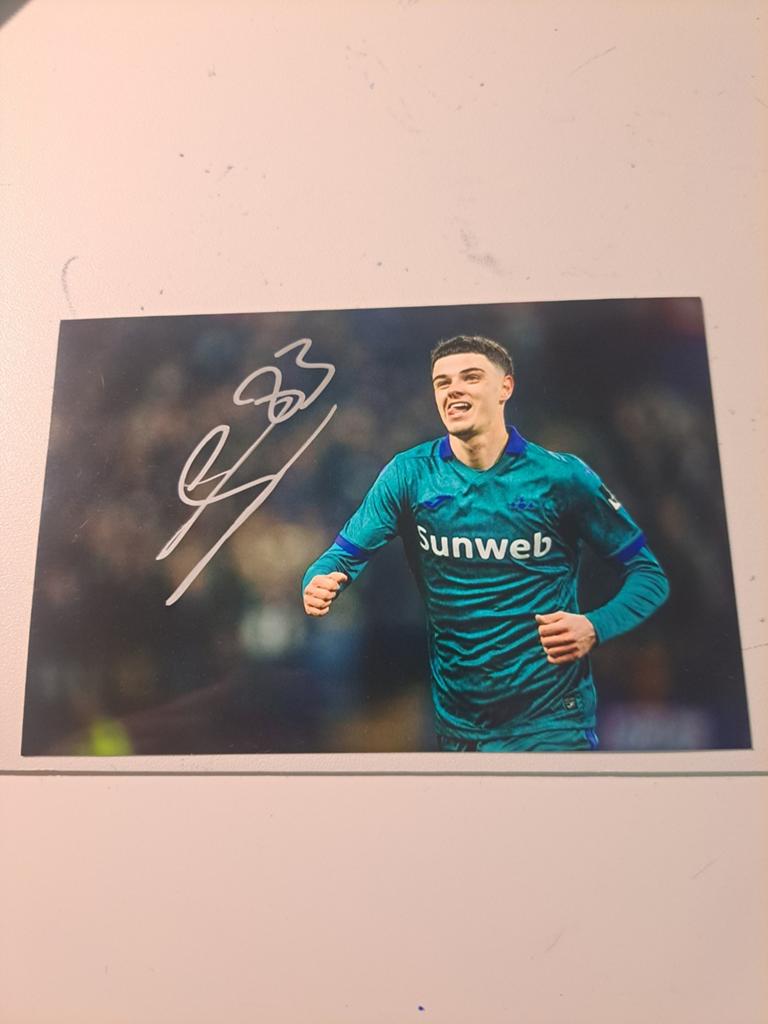 Gesigneerde foto Tristan Degreef, Verzamelen, Ophalen of Verzenden, Nieuw