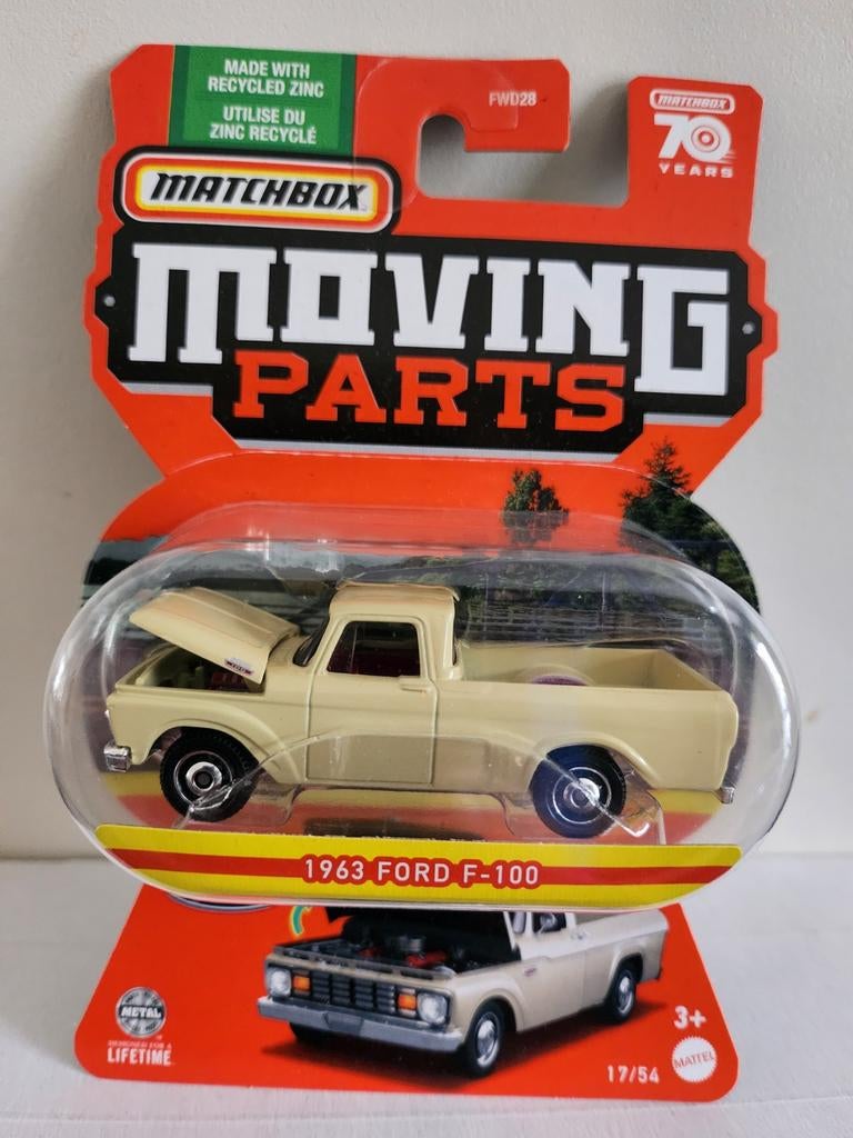 Matchbox Moving Parts 1963 Ford F-100 (2023), Ophalen of Verzenden
