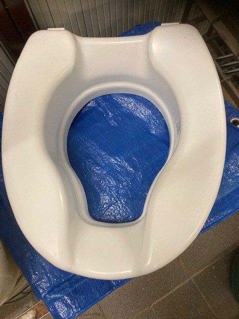 WC-bril verhoger, Diversen, Ophalen, Gebruikt