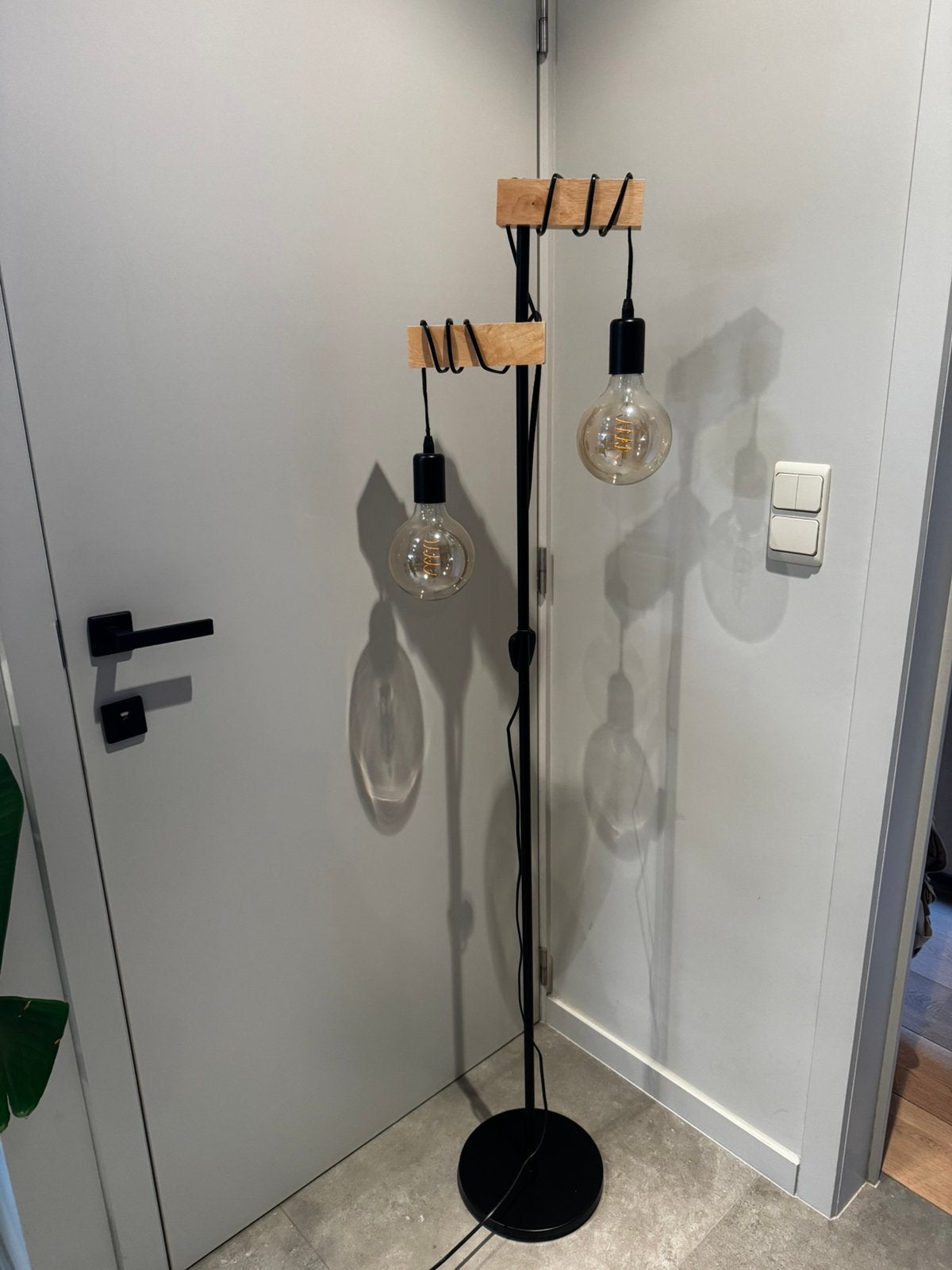 Staanlamp, Huis en Inrichting, Ophalen, Zo goed als nieuw, Hout