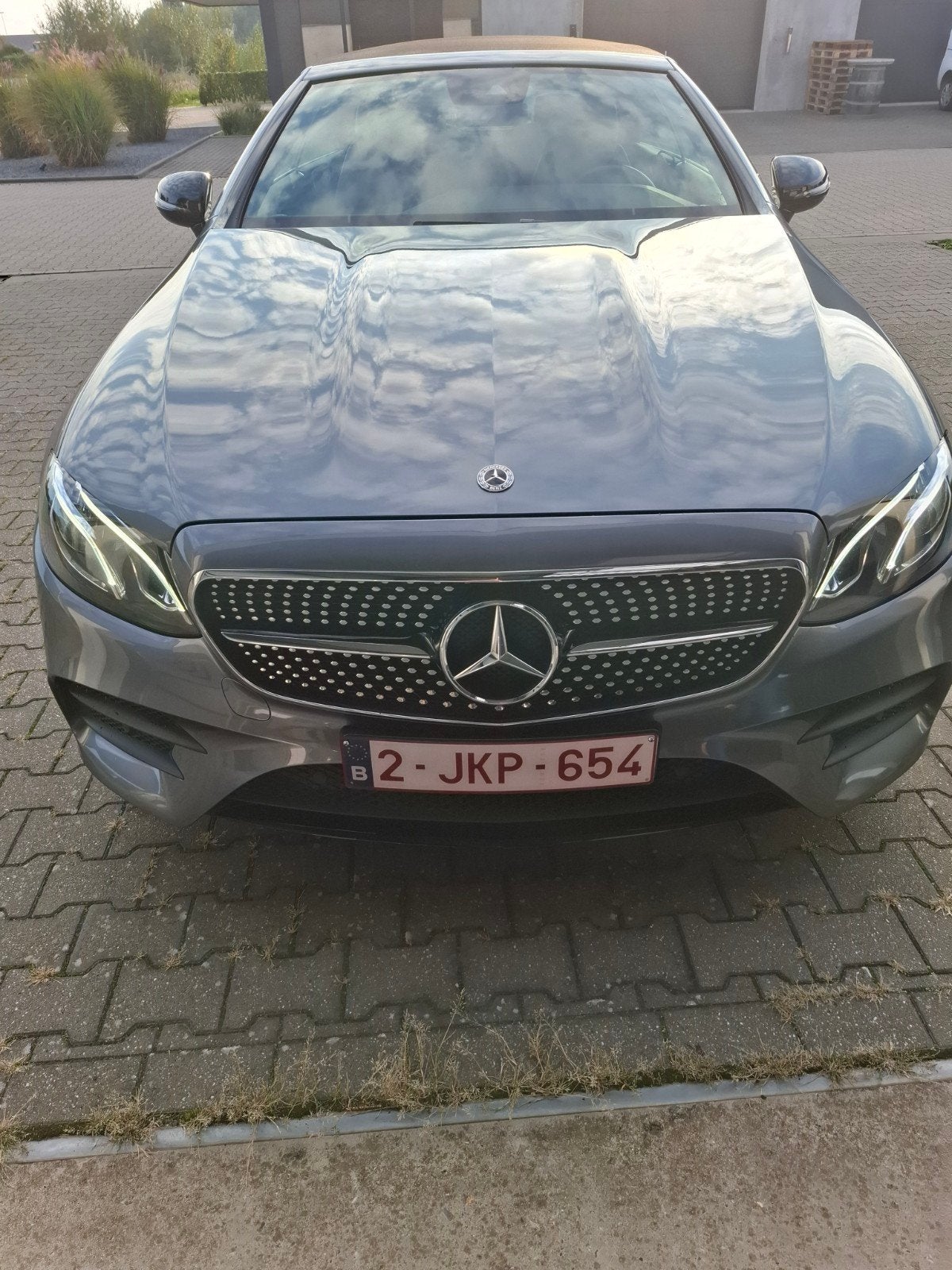 Mercedes E 200 4 Matic, Autos, Euro 6, Cabriolet, Noir, 2 portes