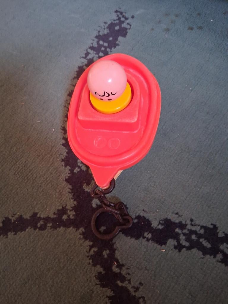 Vintage bootje Fisher Price 1978, Kinderen en Baby's, Ophalen of Verzenden