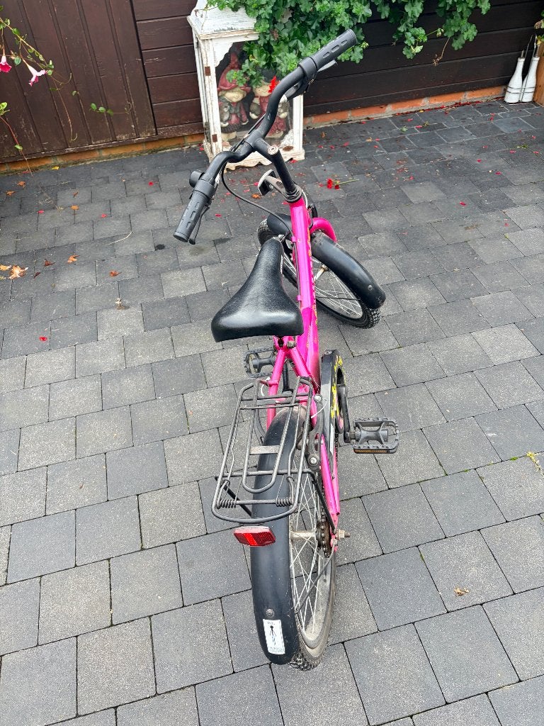 Meisjes fiets 18 inch, Fietsen en Brommers, Ophalen, Gebruikt, 18 inch, Handrem