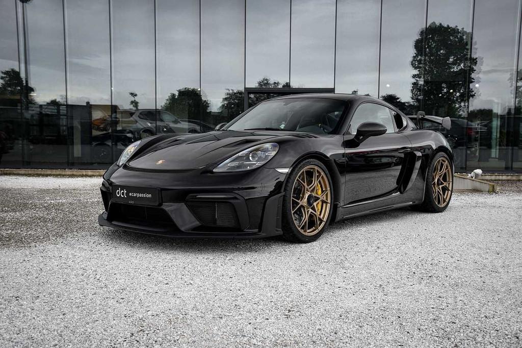 Porsche 718 Cayman GT4 RS Weissach Lift Club (bj 2025), Auto's, Porsche, Automaat, Gebruikt, Euro 6, Leder