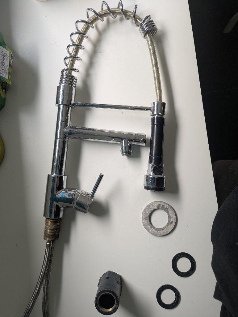 Keukenkraan, Ophalen, Gebruikt, Inox, Kraan