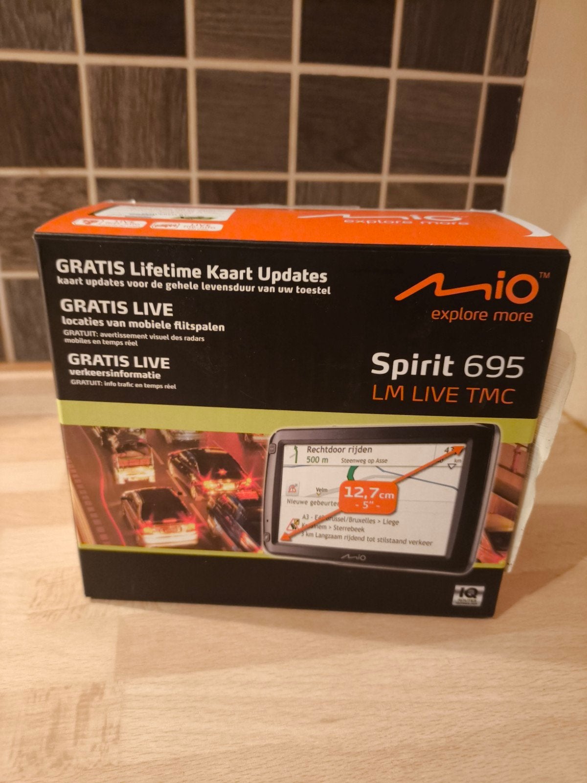 gps mio spirit 695, Enlèvement