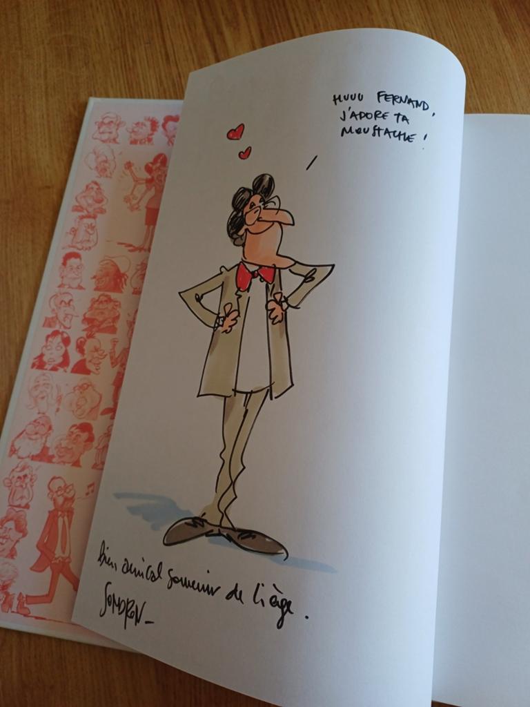 42) Miniprijs/bed Dedicace Sondron, Boeken, Stripverhalen, Zo goed als nieuw, Eén stripboek, Ophalen of Verzenden