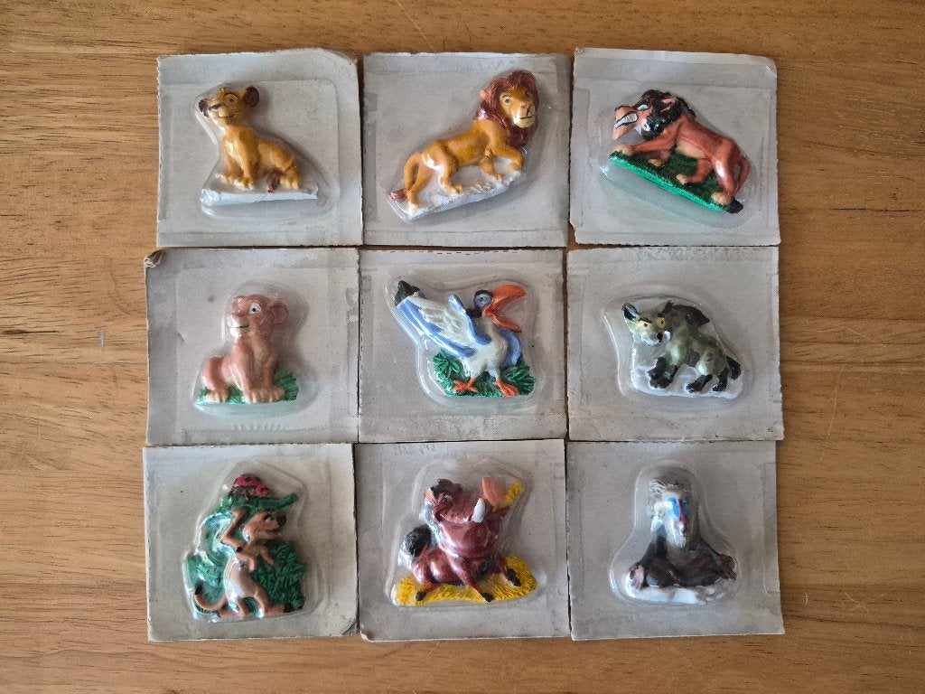 Lot de magnets / aimants Le Roi Lion (1994), Enlèvement, Le Roi Lion ou Le Livre de la Jungle, Autres types
