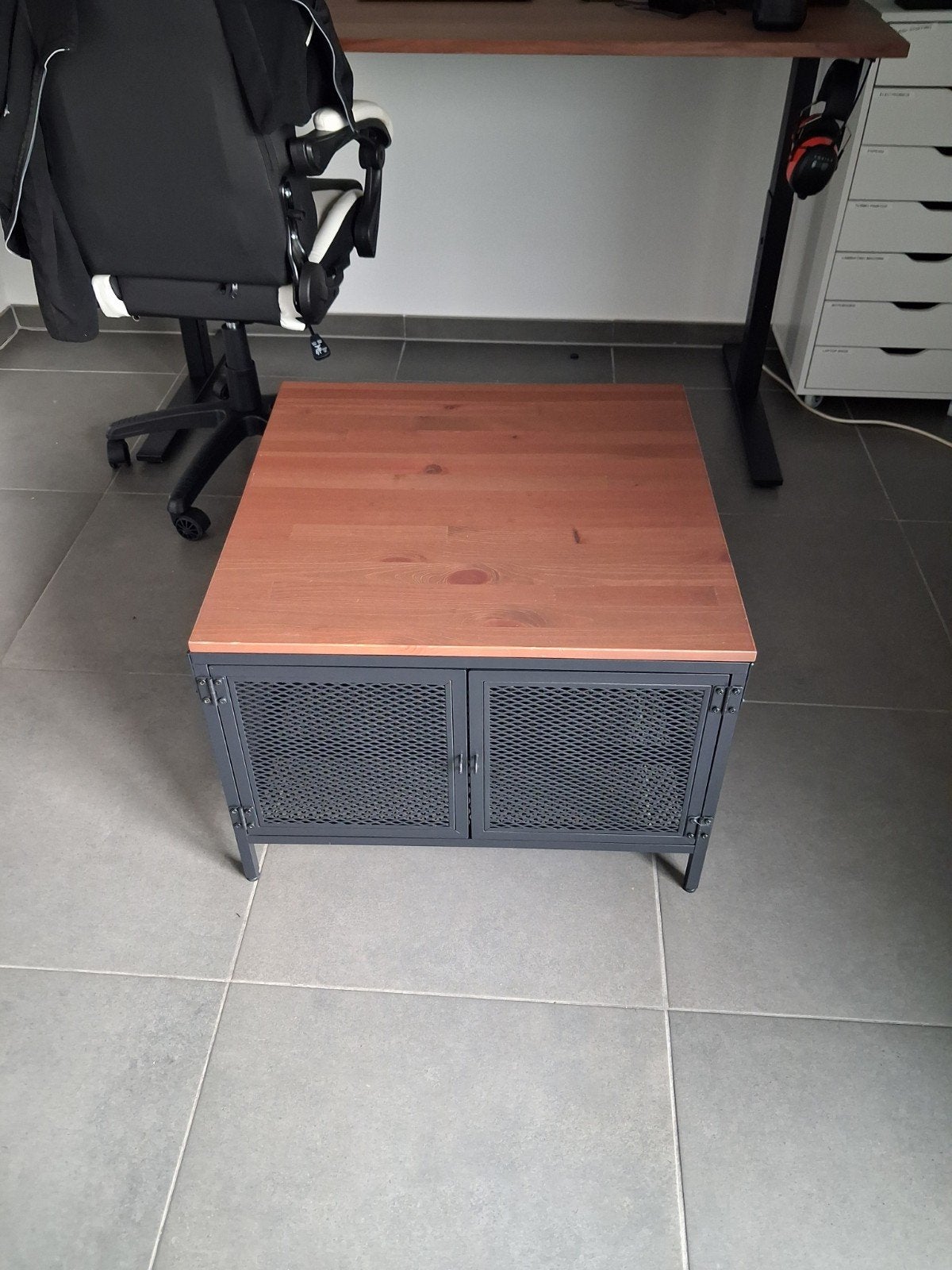 salon tafel, Ophalen