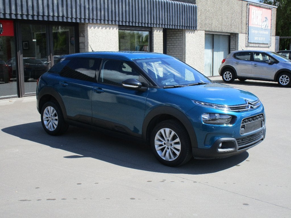 citroen c4 cactus 1-2 e-thp feel 10/2018 70400 km, Auto's, Voorwielaandrijving, Stof, Euro 6, Blauw