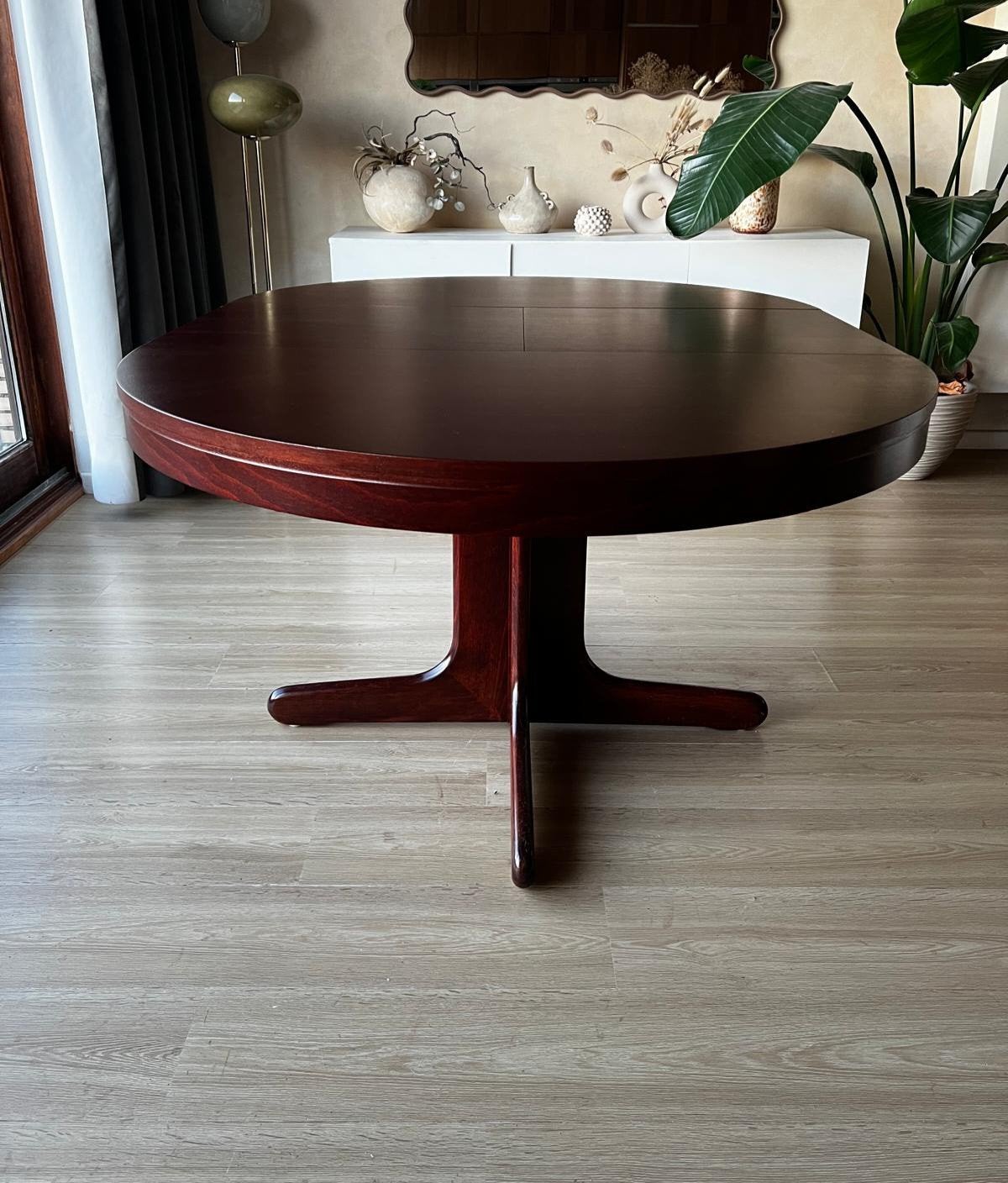 Vintage design eettafel uit de jaren ’70/’80 110x156x76, Enlèvement