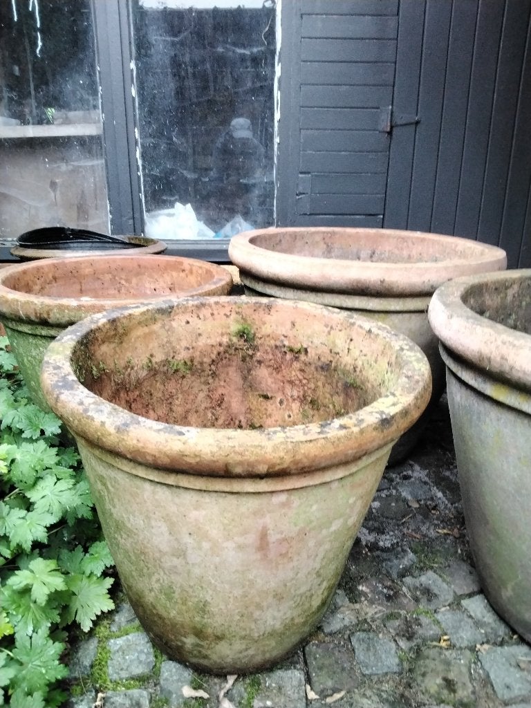 Tuinpotten, Tuin en Terras, Ophalen, Gebruikt, Steen, Tuin