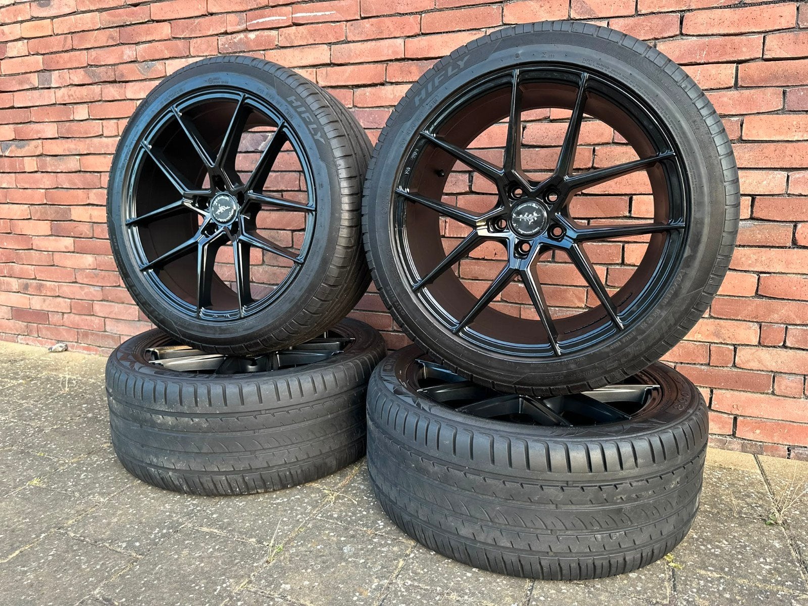 Jantes Mercedes Classe C avec pneus 5x112/19 pouces, Enlèvement, 19 pouces, Pneu(s)