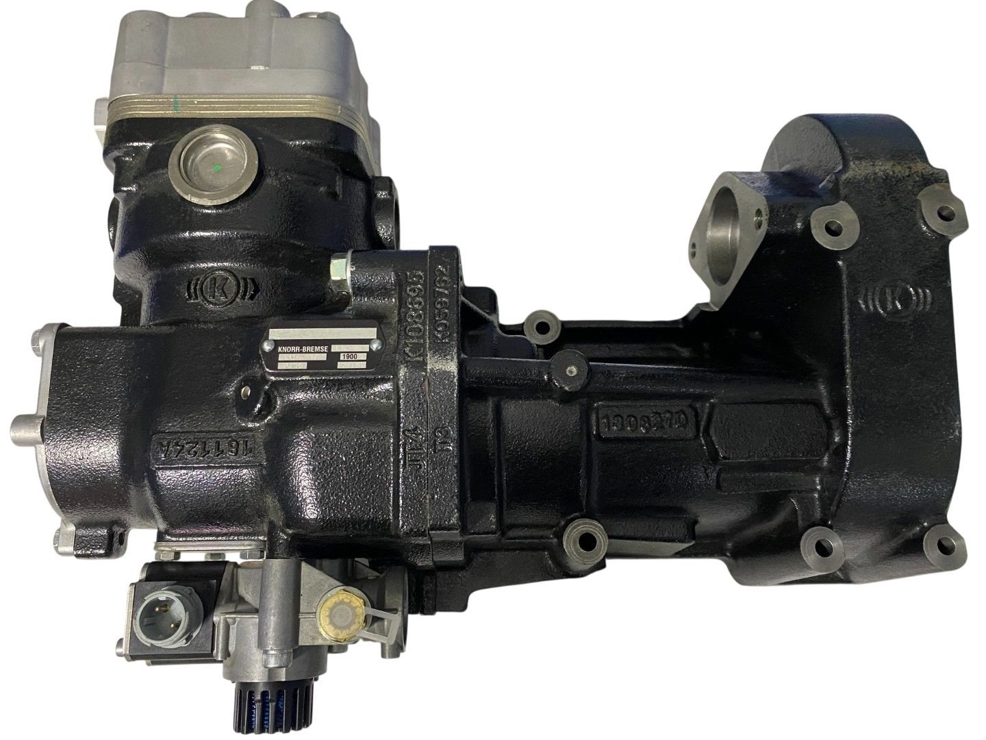LUCHTCOMPRESSOR MAN TGX 1-CIL. LS3907 KNORR COMPLEET + BORG, Motor en Accessoires, -, MAN, -