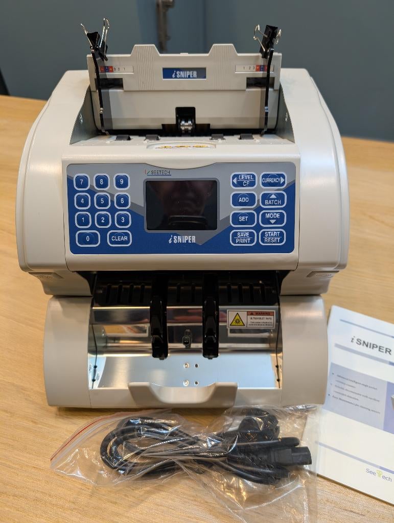 Safescan 2865-S biljettelmachine – Terug Fijn te Stemmen, Zakelijke goederen, Kantoor en Winkelinrichting | Kassa's en Betaalsystemen