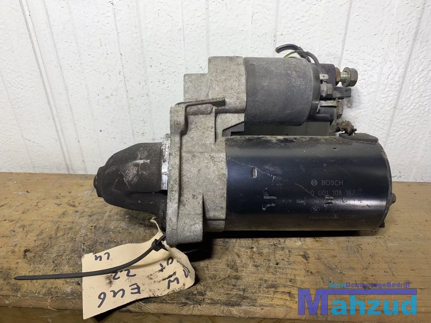 BMW 3 SERIE 2.2 Startmotor 0001108157 1740374, Petuelring 130
80788  Munich, DE, Info@bmw.de, Utilisé, BMW