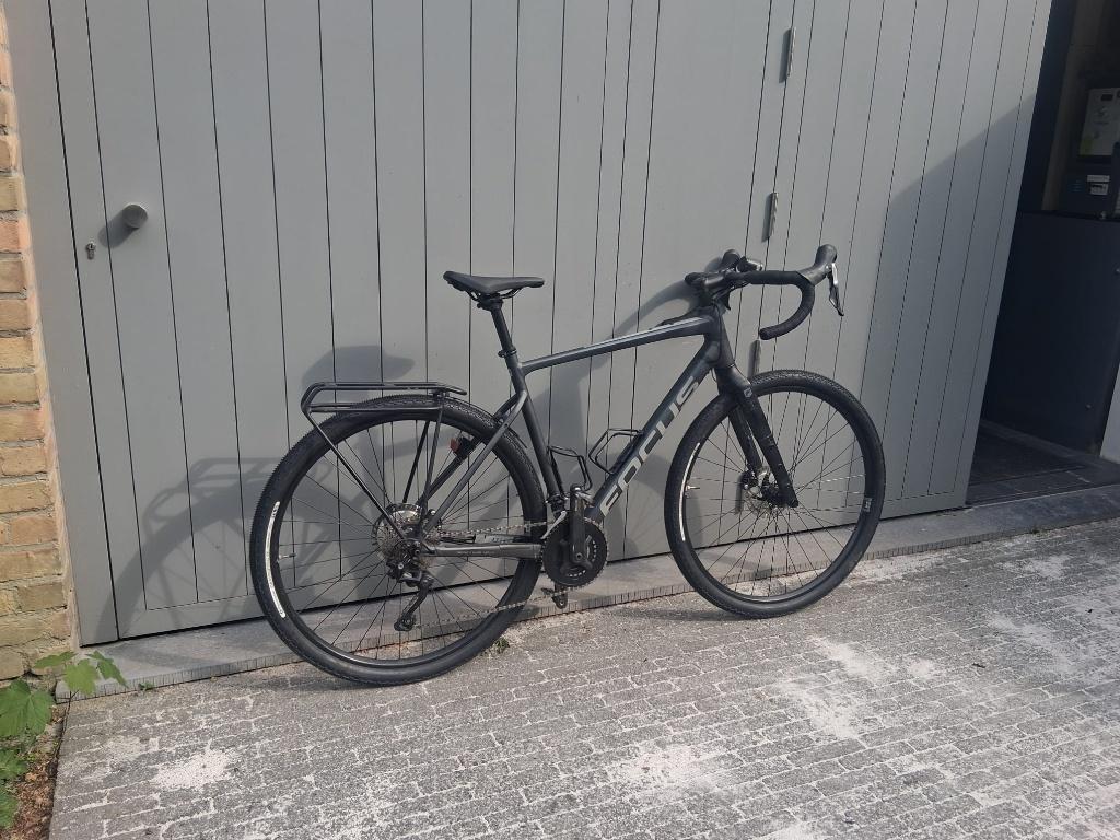 FOCUS atlas GRAVELBIKE, Versnellingen, Zo goed als nieuw, Schijfrem, 53 tot 57 cm