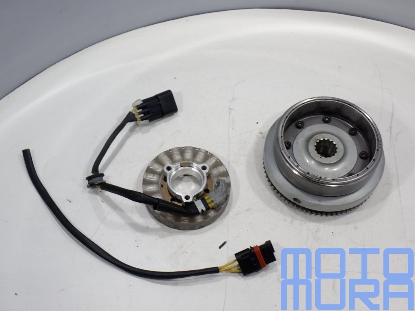 Race dynamo en vliegwiel voor de Ducati 1098 848 1198 2007 -, Motoren, Ophalen of Verzenden, -, -, -