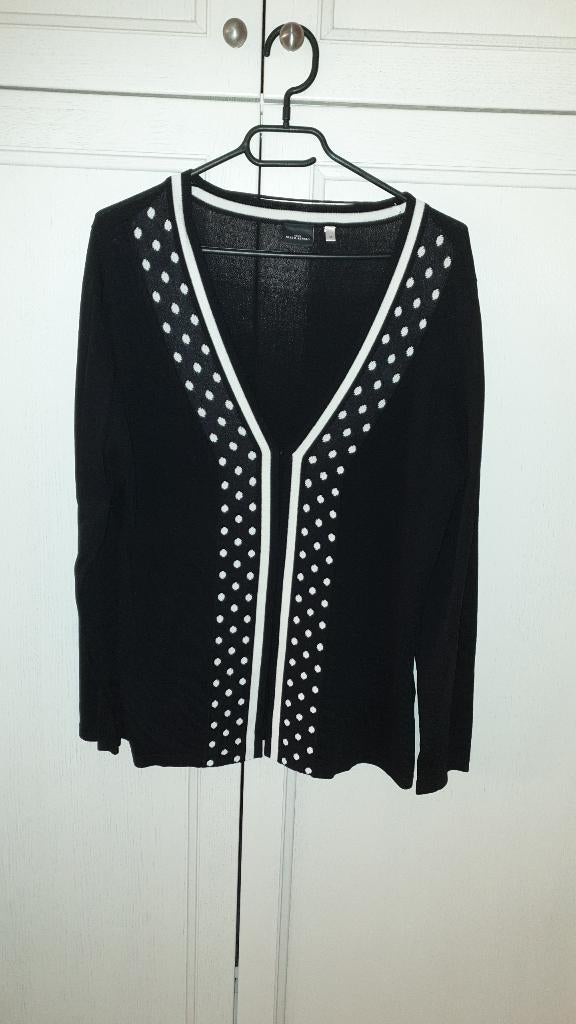 1 GILET — Taille M, Vêtements | Femmes, Pulls & Gilets, Enlèvement ou Envoi, Comme neuf, Taille 38/40 (M), Noir