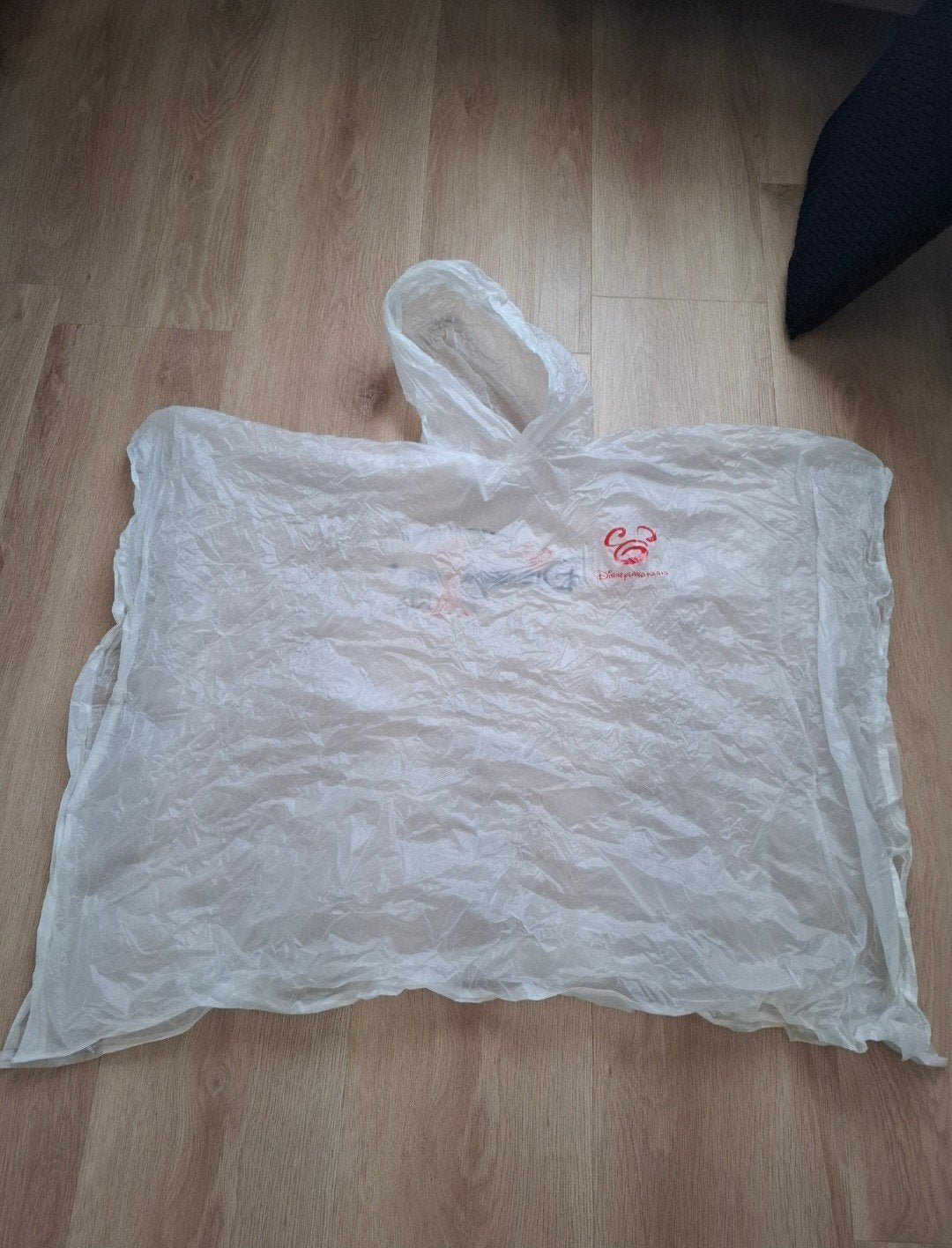 Disneyland Paris Kinder poncho, Caravanes & Camping, Enlèvement ou Envoi, Comme neuf, Poncho de pluie, Kinderen