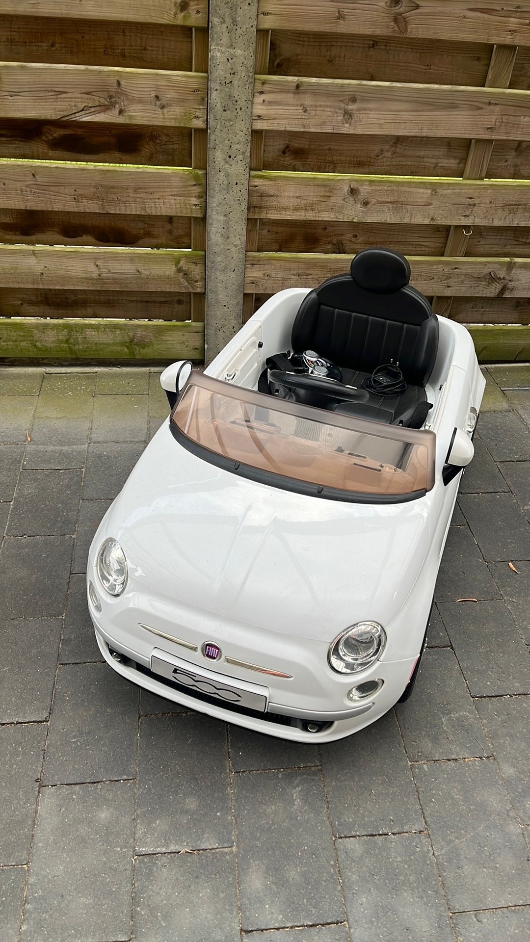 Fiat 500: Elektronische auto, Kinderen en Baby's, Ophalen, Zo goed als nieuw