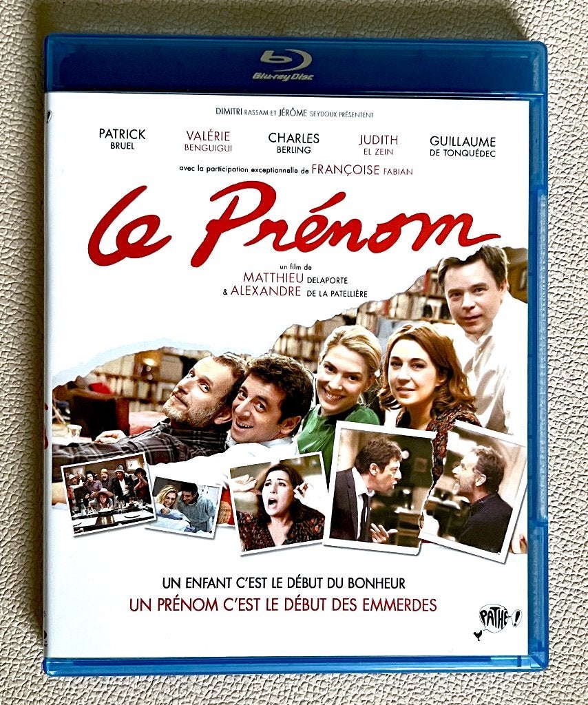 LE PRÉNOM /// BLURAY (Le Film) + DVD (La Pièce de Théâtre), CD & DVD, Blu-ray, Enlèvement ou Envoi, Film, Comprend un DVD, Français