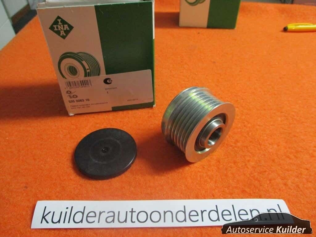 Vrijlooppoelie Alfa Fiat Opel 1,3 diesel INA Nieuw, BMW, -, -, Nieuw