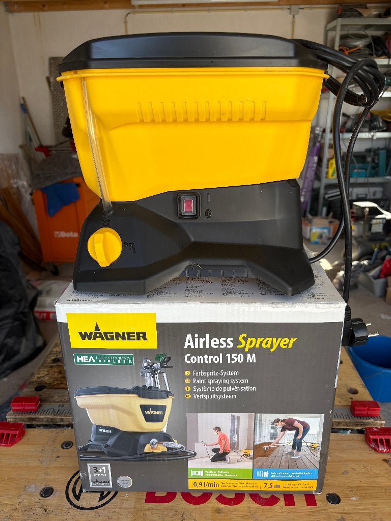 verfspuitsysteem Wagner 150M, Doe-het-zelf en Bouw, Ophalen of Verzenden, Nieuw, Verfspuit of Verfpomp