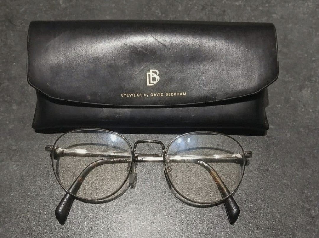 Lunettes David Beckham DB 1015 6LB 150 + verre filtrant Blue, Autres marques, Gris, Enlèvement ou Envoi, Comme neuf