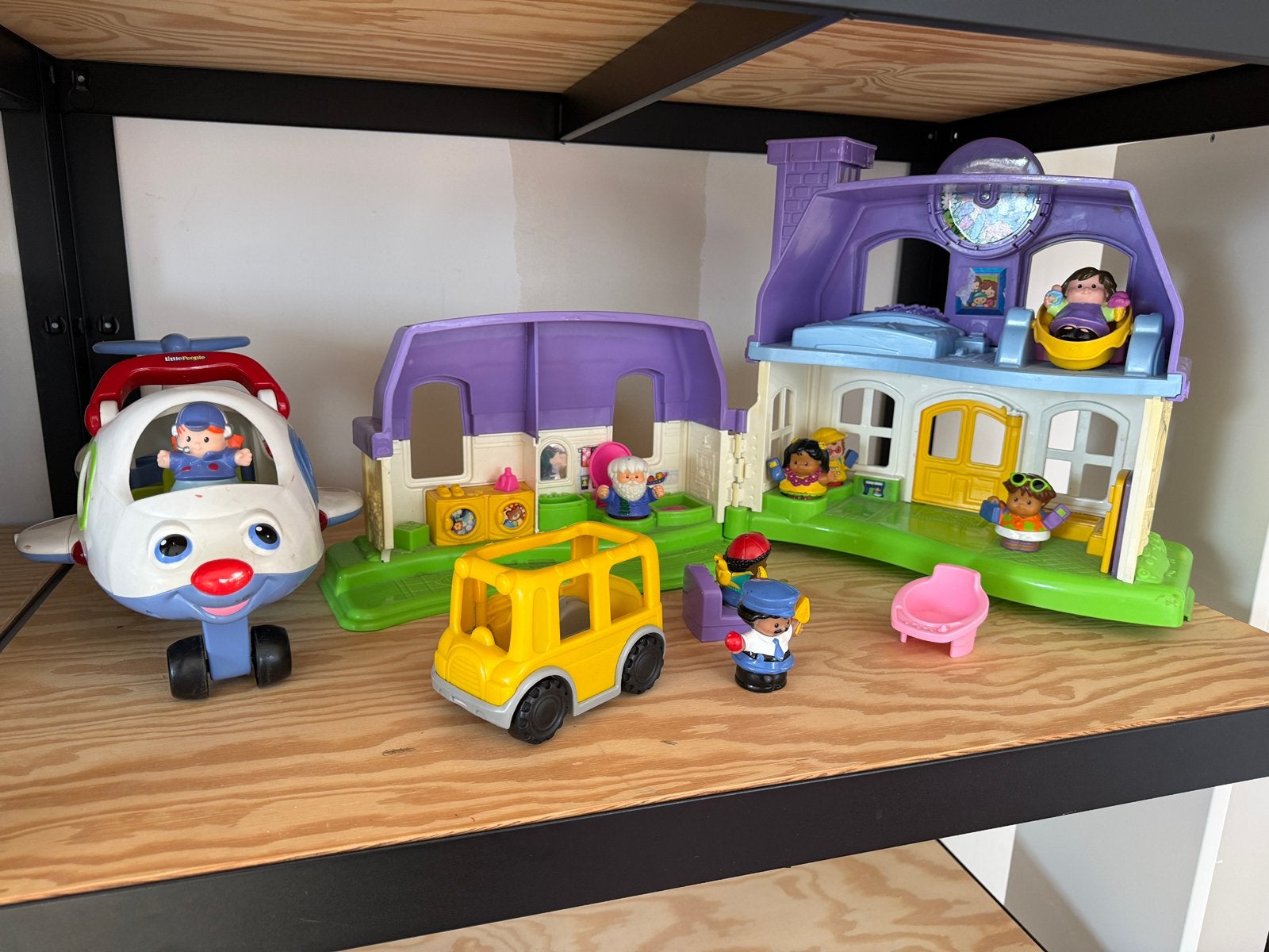 Fisher price - my little people - alles werkt nog, Ophalen, Gebruikt, Met geluid