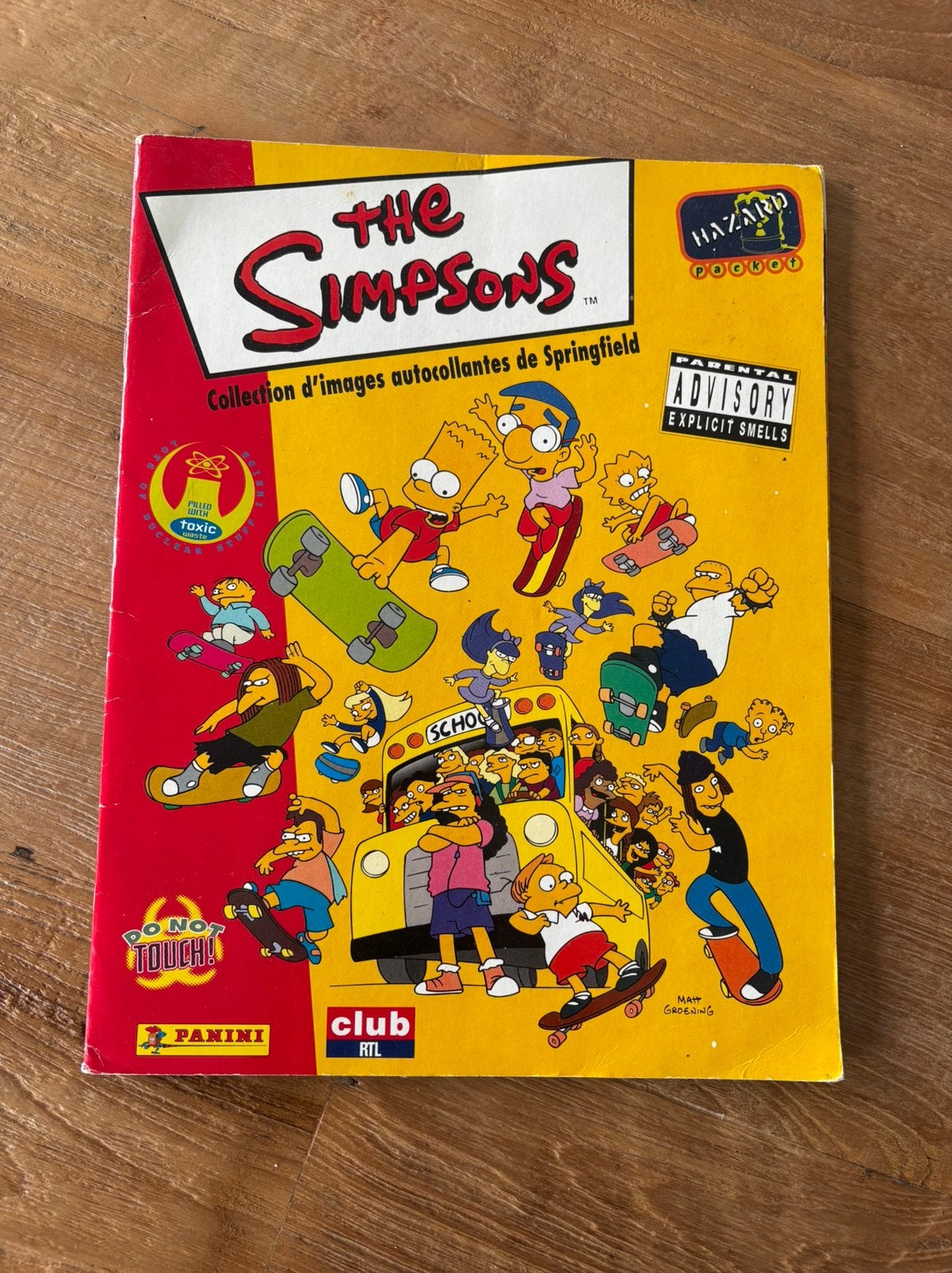 Album Panini Simpsons 1999 complet, Collections, Enlèvement ou Envoi, Comme neuf