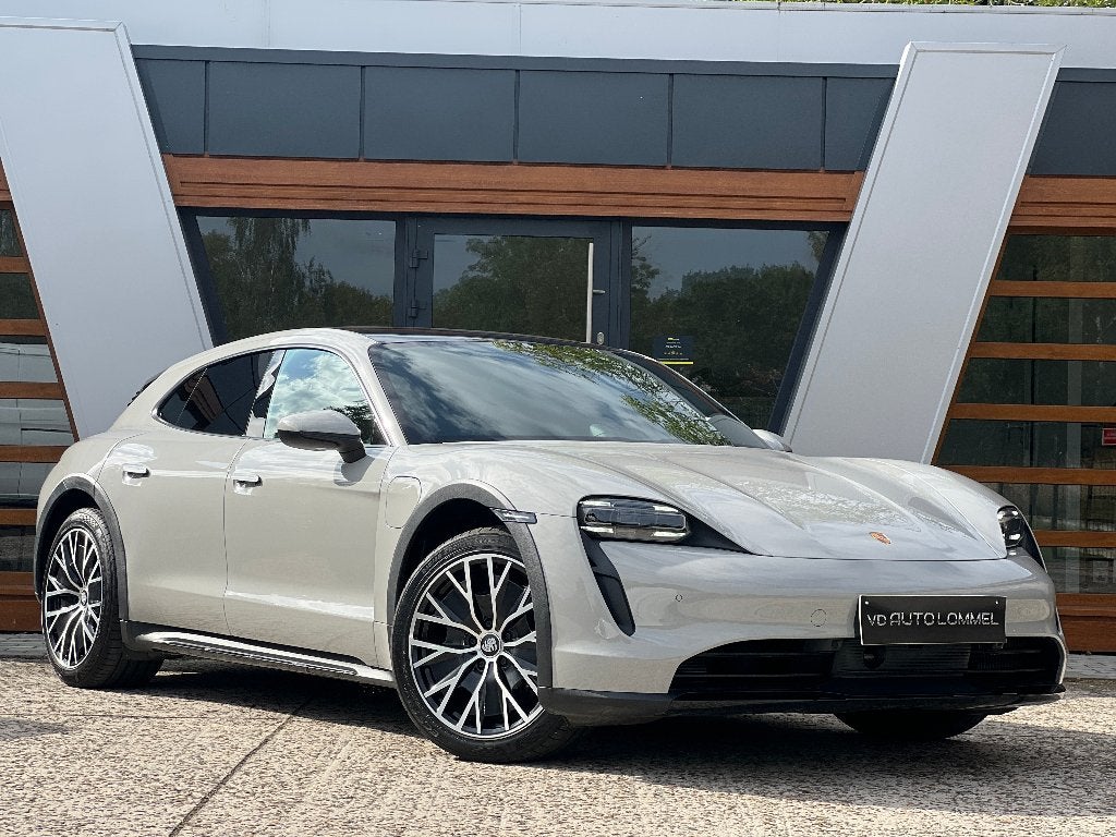 Porsche Taycan Cross Turismo 4S '23 - 40000km, Autos, Cuir, Argent ou Gris, 4 portes, Entreprise