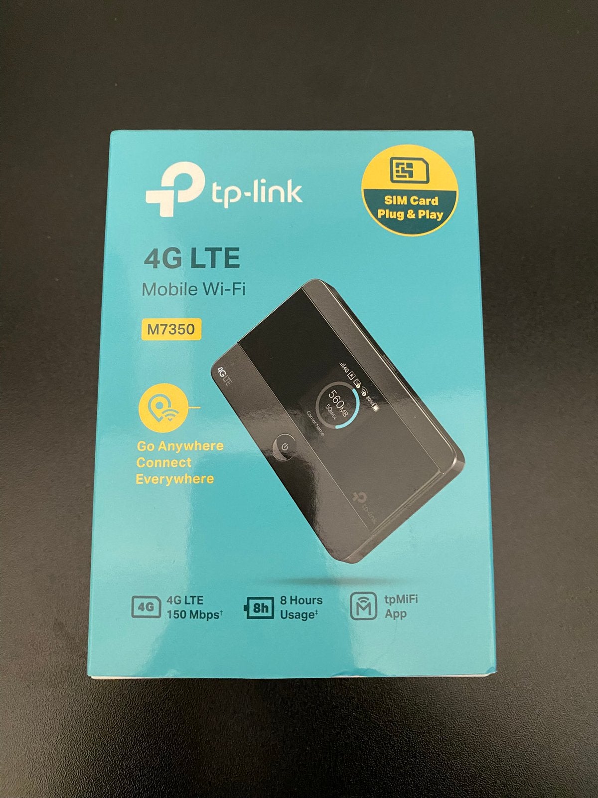 TP-Link M7350 4G LTE Mobiele Wi-Fi Router, Informatique & Logiciels, Routeurs & Modems, Enlèvement ou Envoi, Comme neuf, Routeur
