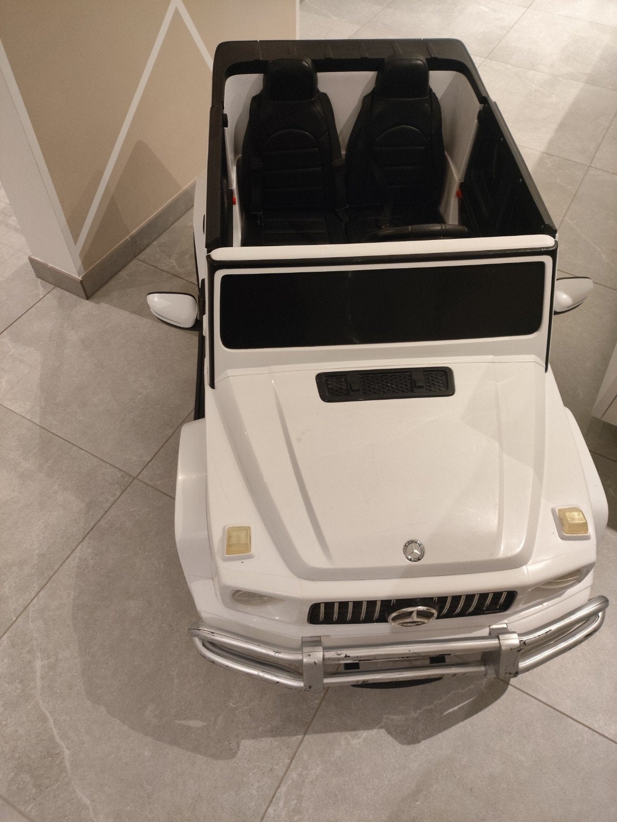 Elektrische Mercedes G63 kinderauto 12V – 2-zitter, Enlèvement, Utilisé, Télécommande