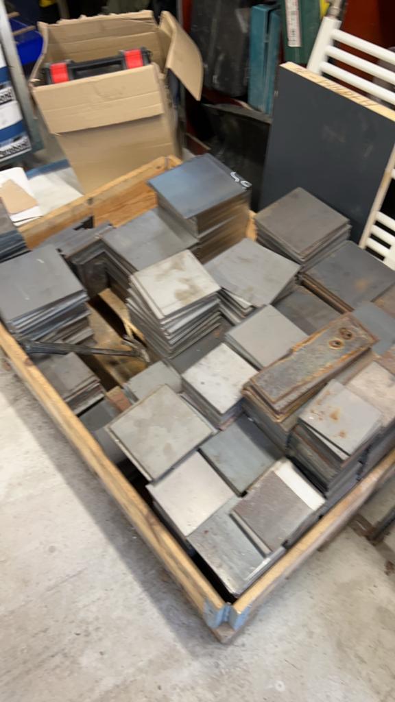 Staal platen, Enlèvement, Neuf, Fer