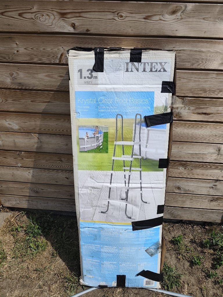 trap Intex zwembad 1.3m, Tuin en Terras, Ophalen, Nieuw, Ladder