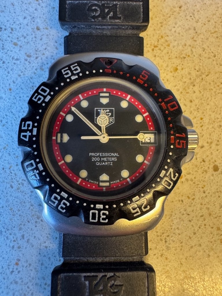 TAG Heuer Formula 1, Bijoux, Sacs & Beauté, Montres | Hommes, Montre-bracelet, Acier, Enlèvement, Synthétique