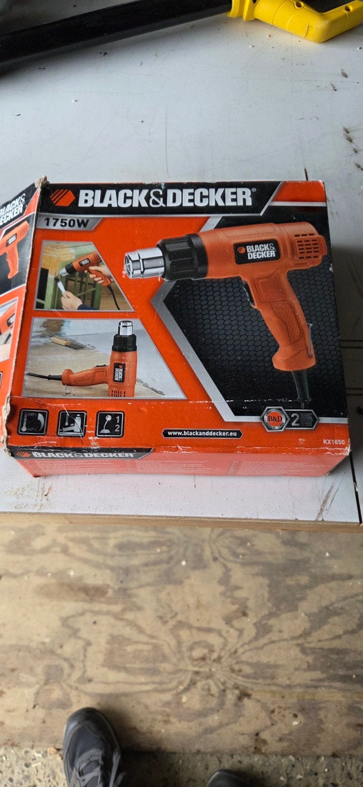 hete lucht blazer 1750 watt, Doe-het-zelf en Bouw, Ophalen, Zo goed als nieuw