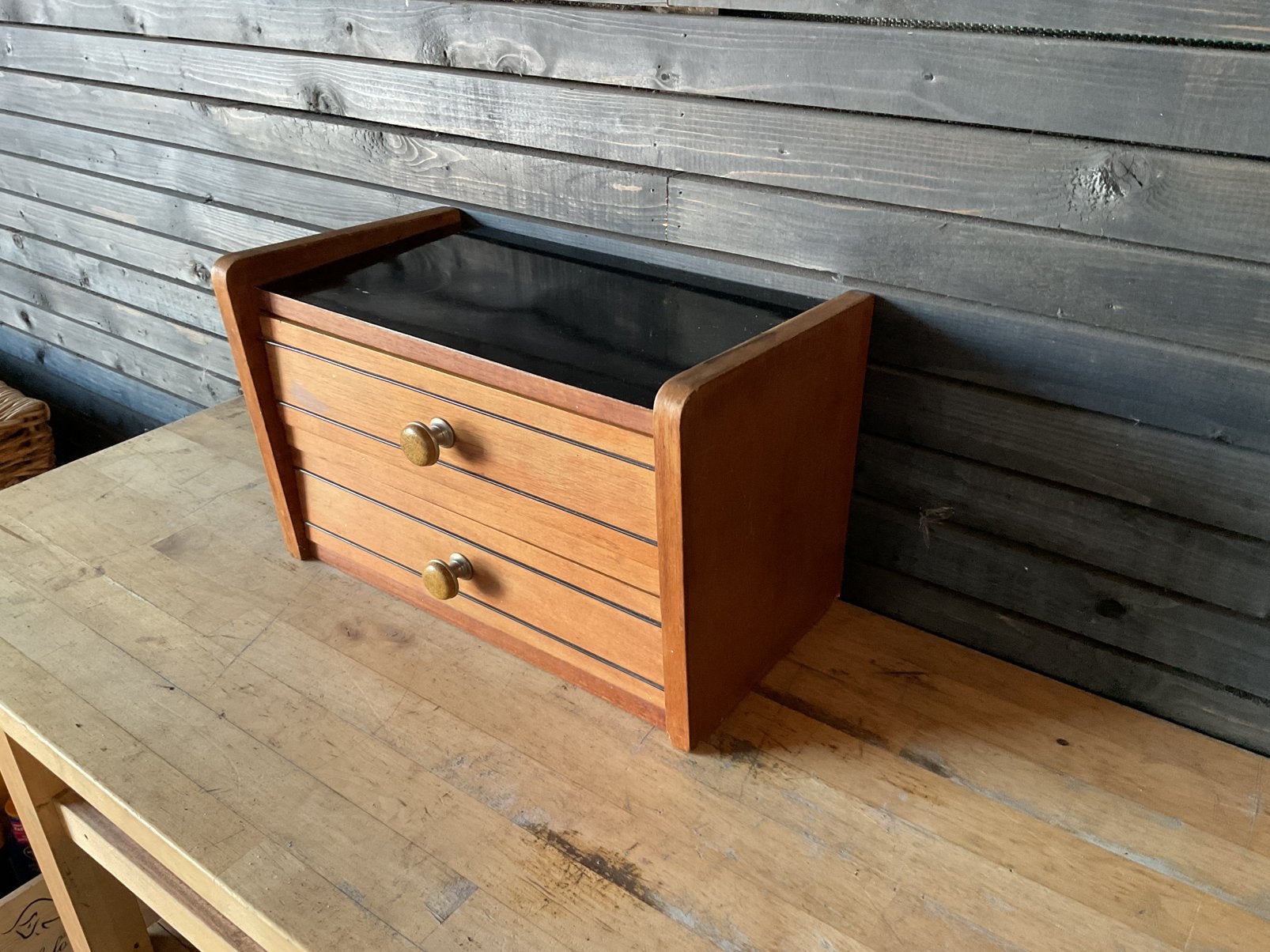 Retro wandkastje, Huis en Inrichting, Ophalen, Zo goed als nieuw