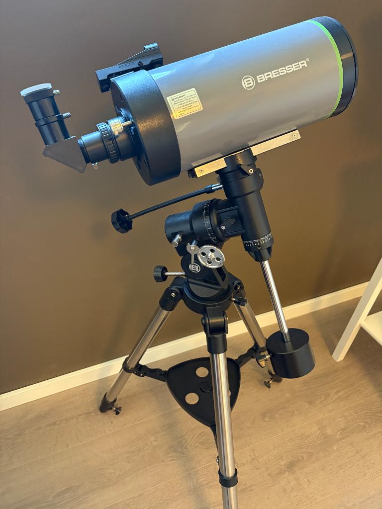Bresser MC127/1900 telescoop, TV, Hi-fi & Vidéo, Matériel d'optique | Télescopes, Enlèvement, Comme neuf, Télescope réflecteur (miroirs)